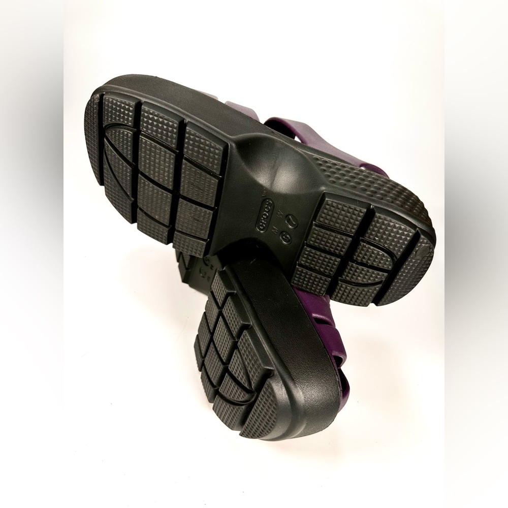 NWOT CROCS STOMP FISHERMAN SANDAL Platform  UNISEX M5, W7 - Picture 8 of 9
